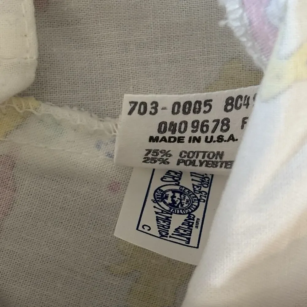 NWT Rare Vintage OshKosh Bgosh Romper 18 Months Easter Bunny Print Made in USA